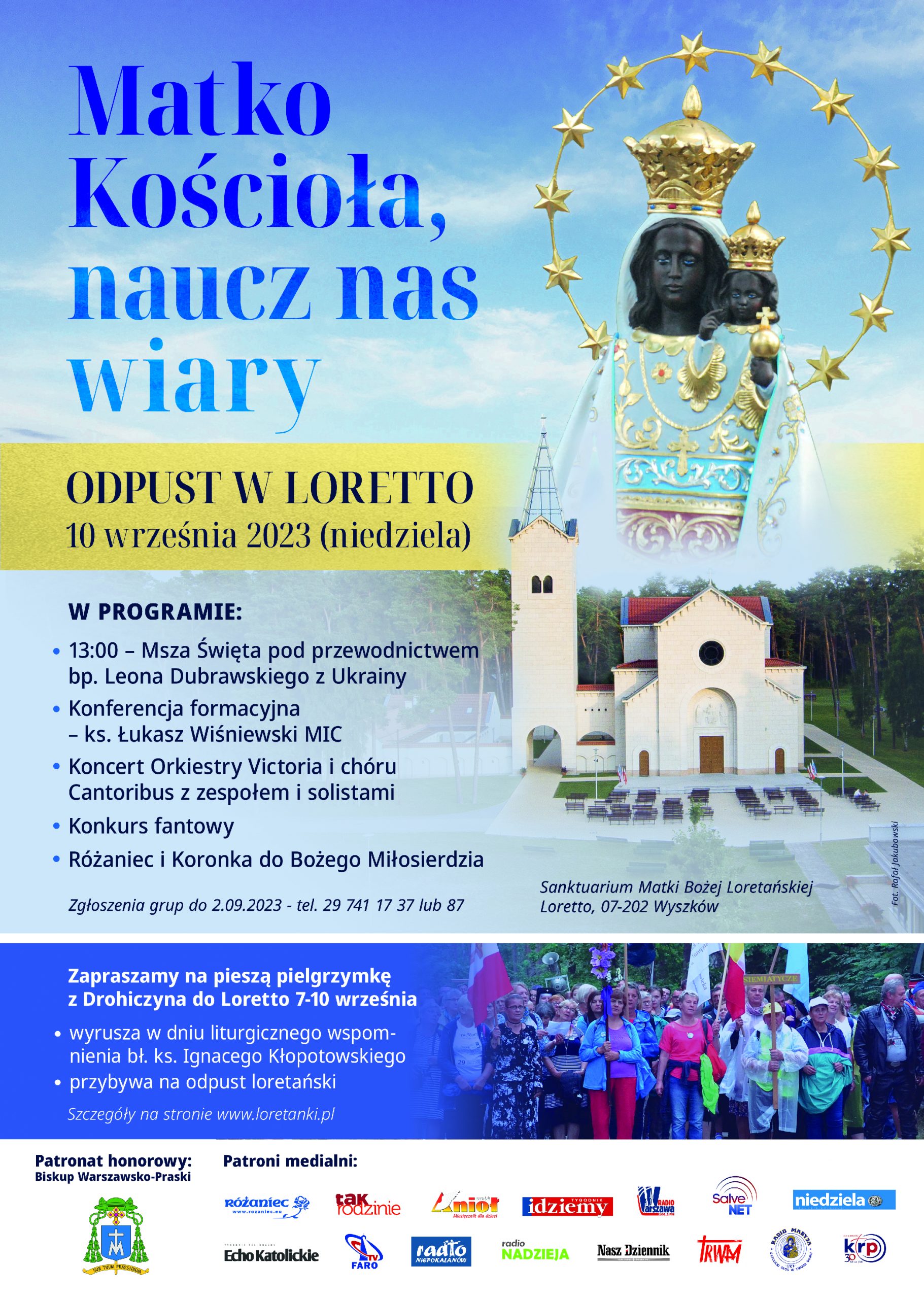 plakat odpust loretto 2023 poprawiony spad 3mm scaled